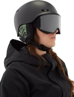 Anon Rodan Long Hair Fleece Helmet