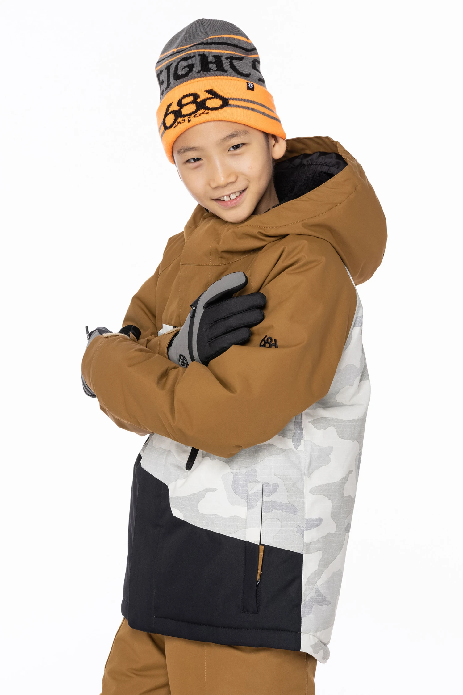 686 Geo Snowboard Jacket - Boys 4 686 Geo Snowboard Jacket - Boys - Image 2