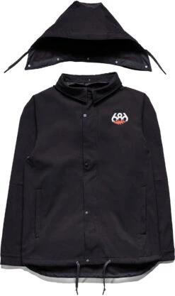 686 Waterproof Coaches Snowboard Jacket -Dakine Central 7557332M2WCST01 GDBL 0179 WHT BG