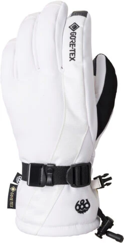 686 GORE-TEX Linear Snowboard Glove - Womens 11 686 GORE-TEX Linear Snowboard Glove - Womens -Dakine Central 7656064 0009 WHITE 001