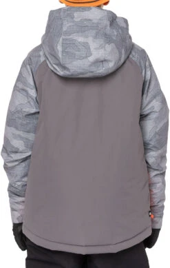 686 Geo Snowboard Jacket - Boys 14 686 Geo Snowboard Jacket - Boys -Dakine Central 8062479M2W504 CHARCOAL CAMO COLORBLOCK 0478