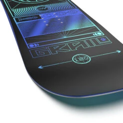 Salomon Grail Snowboard -Dakine Central 8786355L41219000 8 GHO JR GRAIL 120