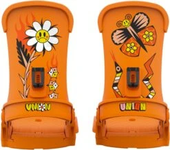 Union Ali T. Bruce Snowboard Binding -Dakine Central 9405523UCH 22 TRILOGY ALI BRUCE FULL PAIR REAR