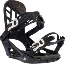 K2 Youth Snowboard Binding -Dakine Central 9409680F22 K2SB YOUTH BLK FRONT34