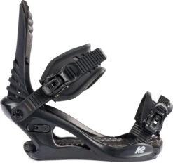 K2 Cassette Snowboard Binding -Dakine Central 9574266F22 K2SB CASSETTE BLK SIDE
