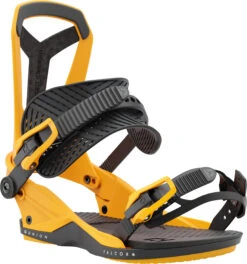 Union Falcor Snowboard Binding 2022 -Dakine Central max 103173 UN 2122 FALCOR YELLOW FRONT