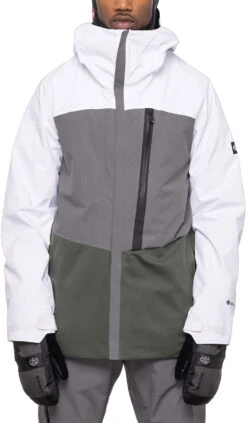 686 GORE-TEX GT Snowboard Jacket -Dakine Central max 1706013 M2W105 WHITE COLORBLOCK 0155