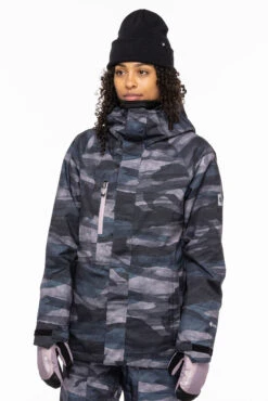 686 GORE-TEX Willow Insulated Snowboard Jacket -Dakine Central max 1806438 GORE TEX WILLOW INSULATED JACKET M2W302 DUSTY ORCHID WATERLAND CAMO 0456