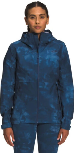 The North Face Printed Dryzzle FUTURELIGHT Jacket - Womens -Dakine Central max 2478458 NF0A7QGG 974 hero