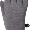Dakine Syncro Wool Liner Glove - Mens -Dakine Central max 2637509 SYNCROWOl GUNMETAL