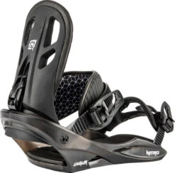 Nitro Charger Snowboard Binding -Dakine Central max 3004393 836472 001 Charger Black Product 1