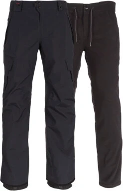 686 Smarty Cargo Snowboard Pant - Mens -Dakine Central max 3182502 0069 686 MENS PANTS SMARTYCARGO BLACK REVISED 1