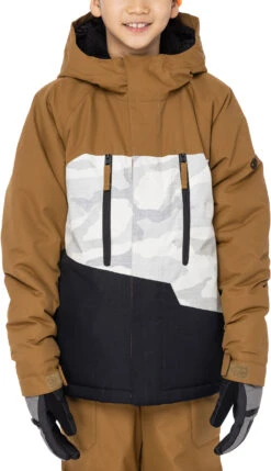 686 Geo Snowboard Jacket - Boys 17 686 Geo Snowboard Jacket - Boys -Dakine Central max 3278079 M2W504 BREEN COLORBLOCK 0308