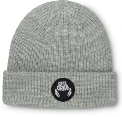Crab Grab Circle Patch Beanie