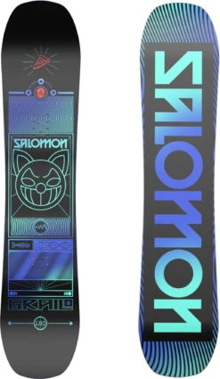 Salomon Grail Snowboard -Dakine Central max 3737707 L41219000 0 GHO JR GRAIL 120