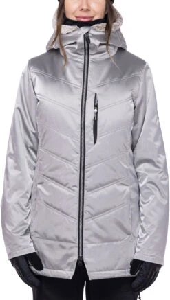 686 Cloud Snowboard Jacket -Dakine Central max 3774169 M2W309 SILVER METALLIC 0556