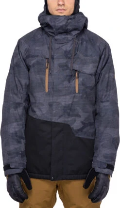 686 Geo Snowboard Jacket - Mens 14 686 Geo Snowboard Jacket - Mens -Dakine Central max 4562597 M2W115 BLACK CAMO CLRBLK 0385
