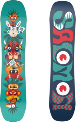 Salomon Team Snowboard -Dakine Central max 5899999 L41219300 0 GHO JR TEAM 100