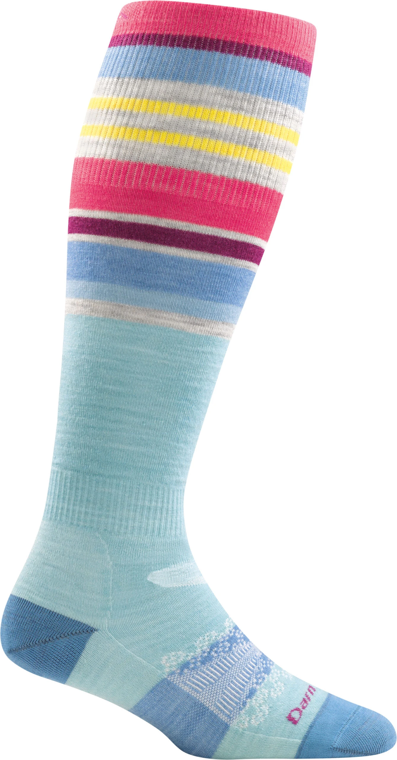 Darn Tough Glacier Stripe Over The Calf Sock 2020 4 Darn Tough Glacier Stripe Over The Calf Sock 2020 - Image 2