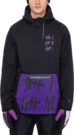 686 Waterproof Hoody -Dakine Central max 6169951 BATMAN PURPLE 0225