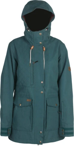 Ride Capital Snowboard Jacket - Shell 2020 5 Ride Capital Snowboard Jacket - Shell 2020 -Dakine Central max 630928 CapitalJacket Jade Front