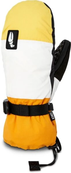 Crab Grab Cinch Snowboard Mitt - Womens -Dakine Central max 6709602 FA20 crab grab snowboard mitten cinch womens citrus back