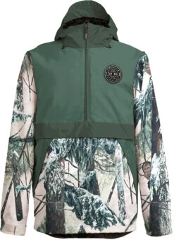 Airblaster Trenchover Snowboard Jacket - Mens -Dakine Central max 7100618 TRENCHOVER JACKET MALLARD YETIFLAGE 2223