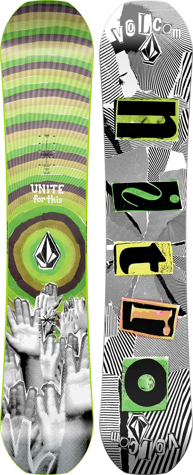 Nitro Ripper X Volcom Snowboard - Youth 3 Nitro Ripper X Volcom Snowboard - Youth