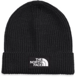 The North Face TNF Box Logo Cuffed Beanie - Kids