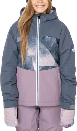 686 Athena Snowboard Jacket - Girls -Dakine Central max 8933800 M2W704 ORION BLUE COLORBLOCK